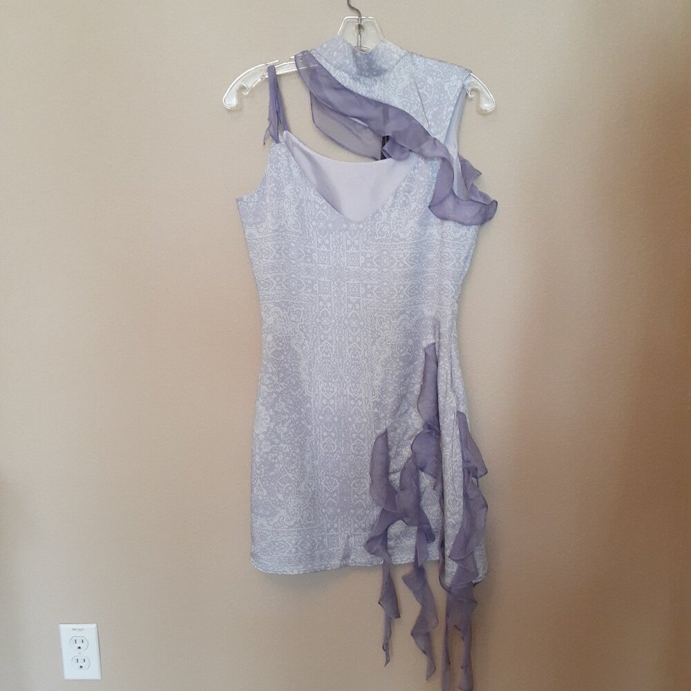 Les Benjamins Royal Lavender Dress NWT